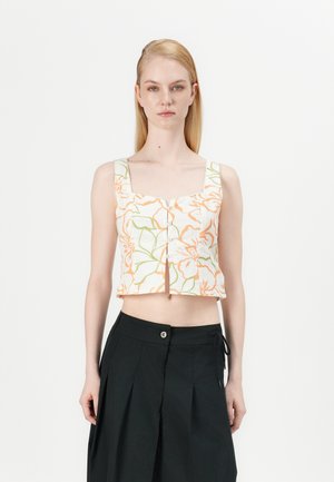 FEELIN FLORAL - Top - salt crystal