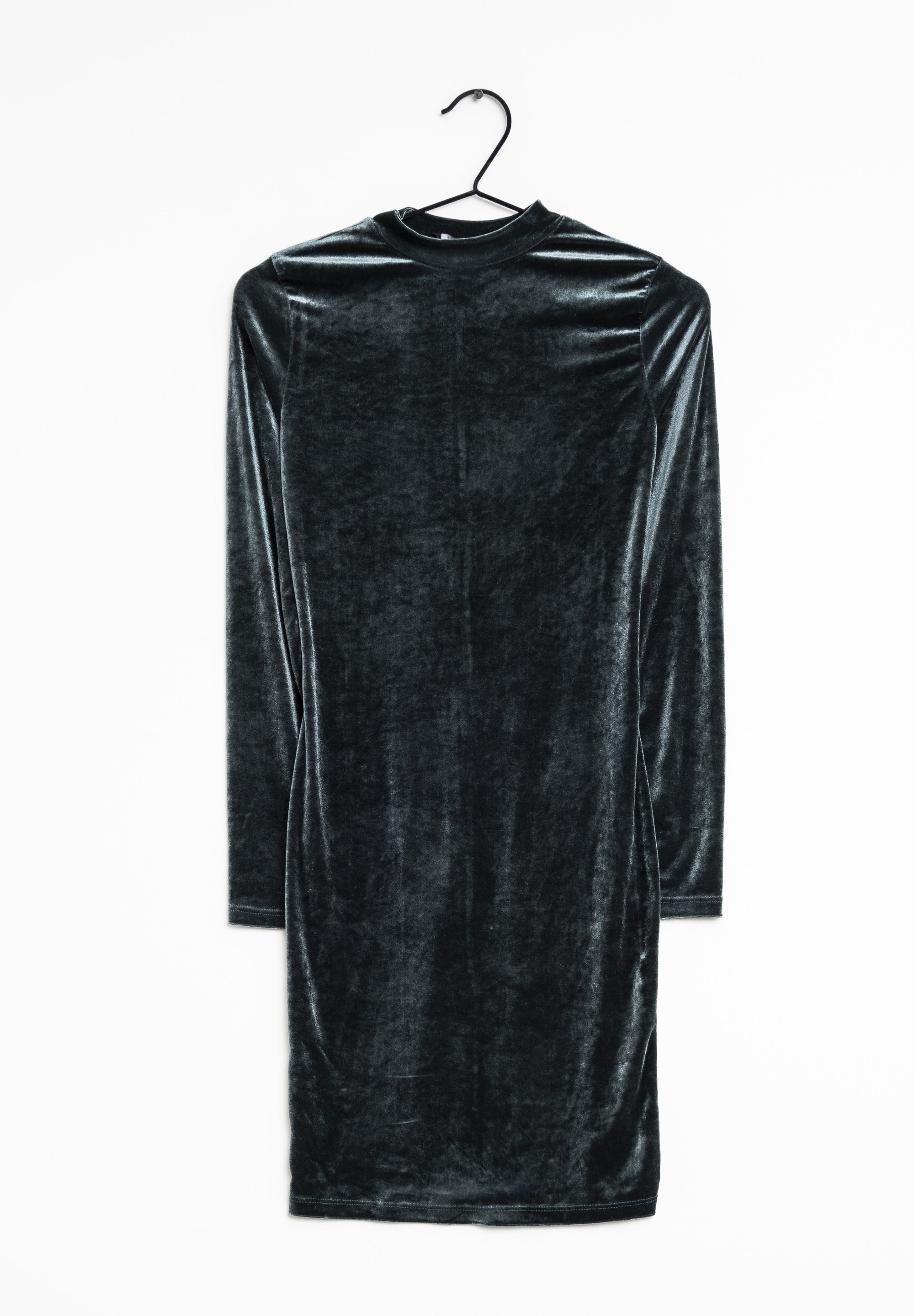 Dress Vestito Di Velluto Bershka Bershka Vestito Casual Green