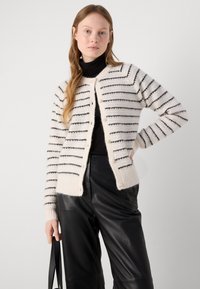 Lindex CARDIGAN YARA - Cardigan - light dusty beige