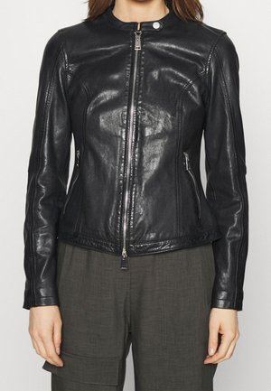 Giacca di pelle - black