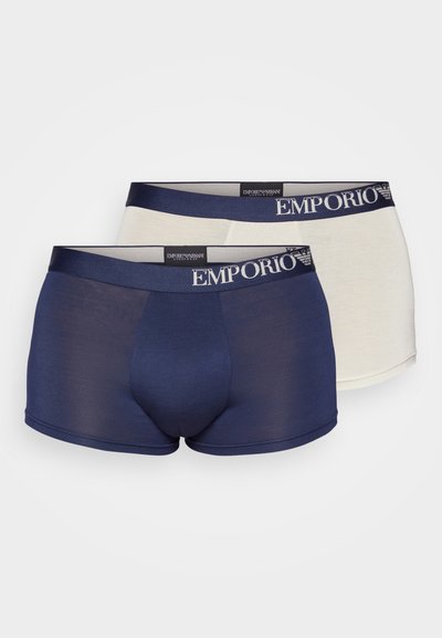 Emporio Armani PARIGAMBA 2 PACK - Úzke boxerky - off-white