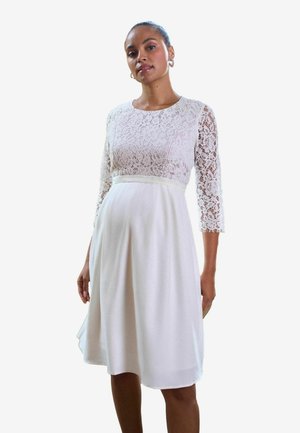 REGULAR FIT - PREMIUM  BODICE MATERNITY  NURSIG OCCASION BRIDAL   . - Oblečenie na špeciálnu príležitosť - white ivory