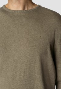 Clean Cut Copenhagen CLAUDE CREWNECK - Jersey de punto - dark beige melange