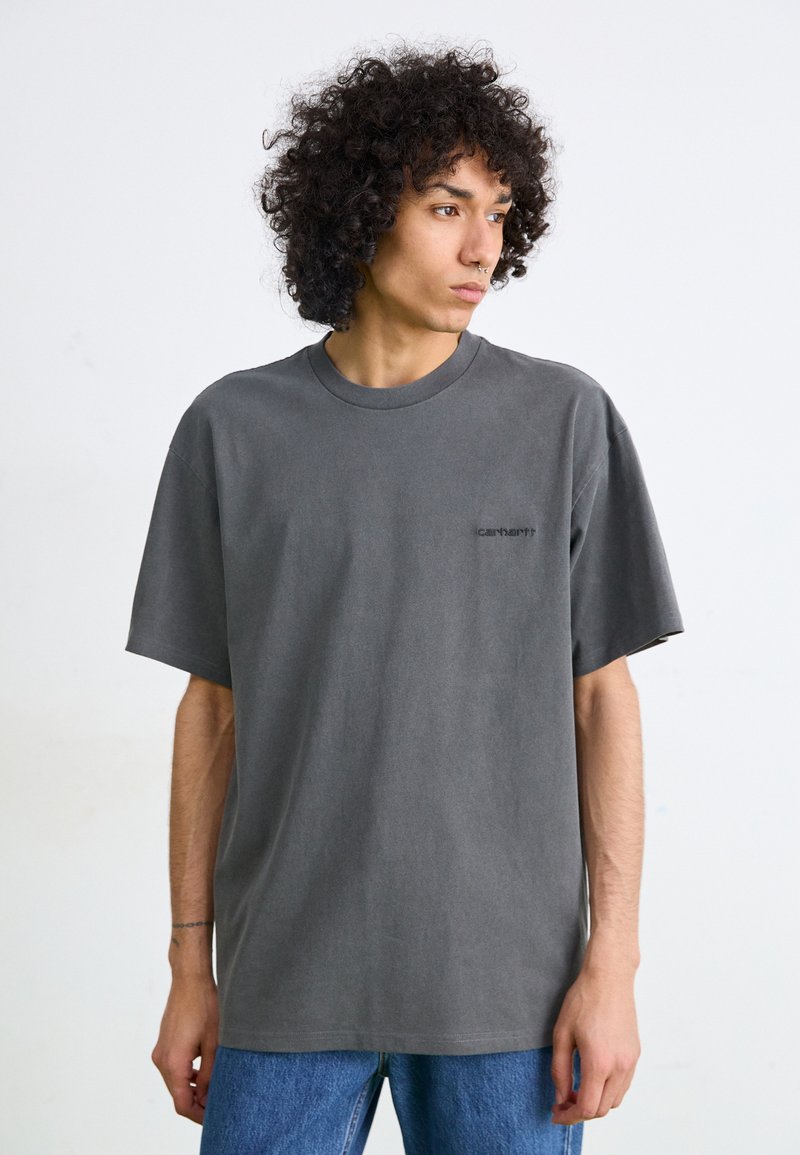 Carhartt WIP DUSTER SCRIPT - Basic T-shirt - black