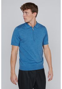 Matinique Polo majica - dust blue melange
