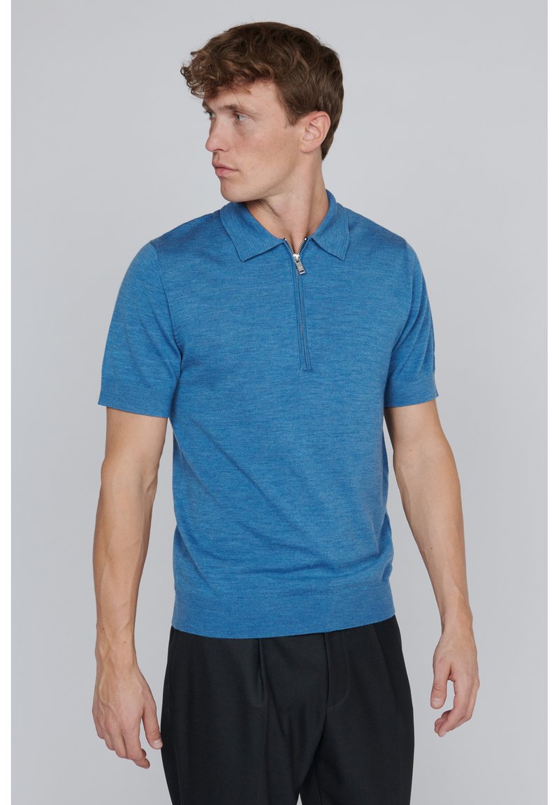 Matinique Polo majica - dust blue melange