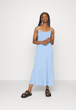 PCOSINE STRAP LONG DRESS - Maxi dress - vista blue