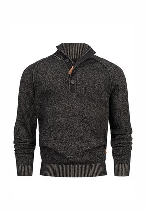 INDICODE JEANS, RAJAS - Trui - black mix