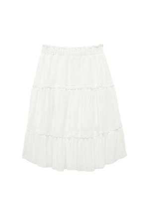 MIDI  - Falda acampanada - beige