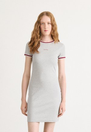 COLOR BLOCK BABY - Džersejové šaty - history grey heather