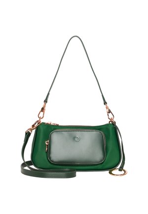 FUSION - Håndtasker - dark green plain