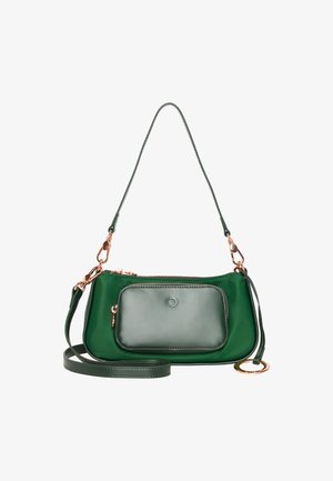 O Bag FUSION - Käsilaukku - dark green plain
