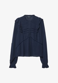 Unselected, dark blue