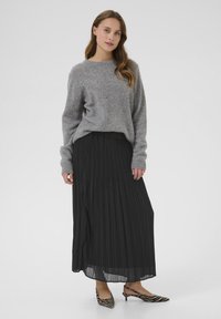 Culture LADINA - Rakott szoknya - black