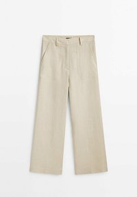 Massimo Dutti Pantalon classique - sand