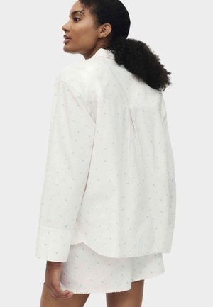 Marks & Spencer, FLORAL - Pyžamový top - white mix