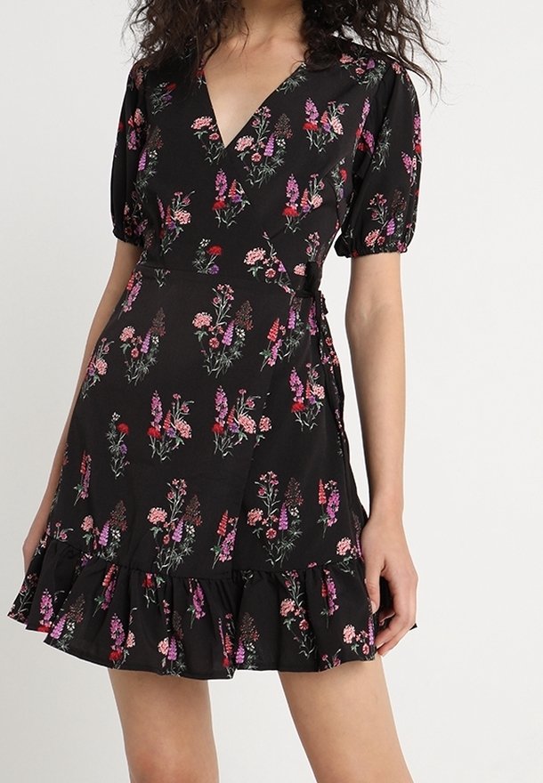 Fashion Union Day dress - black - (Pre-owned) - Zalando.ie