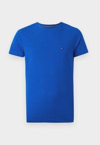 STRETCH SLIM FIT TEE - T-shirt basique - vibrant indigo
