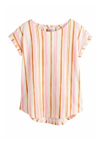 Niet geselecteerd, cream pink orange stripe