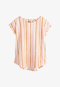 Niet geselecteerd, cream pink orange stripe