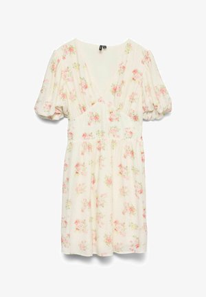 Vero Moda Curve, BRAUTJUNGFERNKLEID VMCBELLA KURZES KLEID - Hverdagskjole - birch