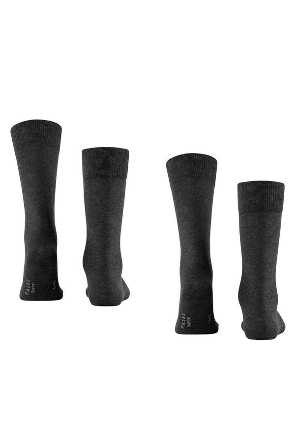 4ER PACK - Socks - schwarz anthrazit2