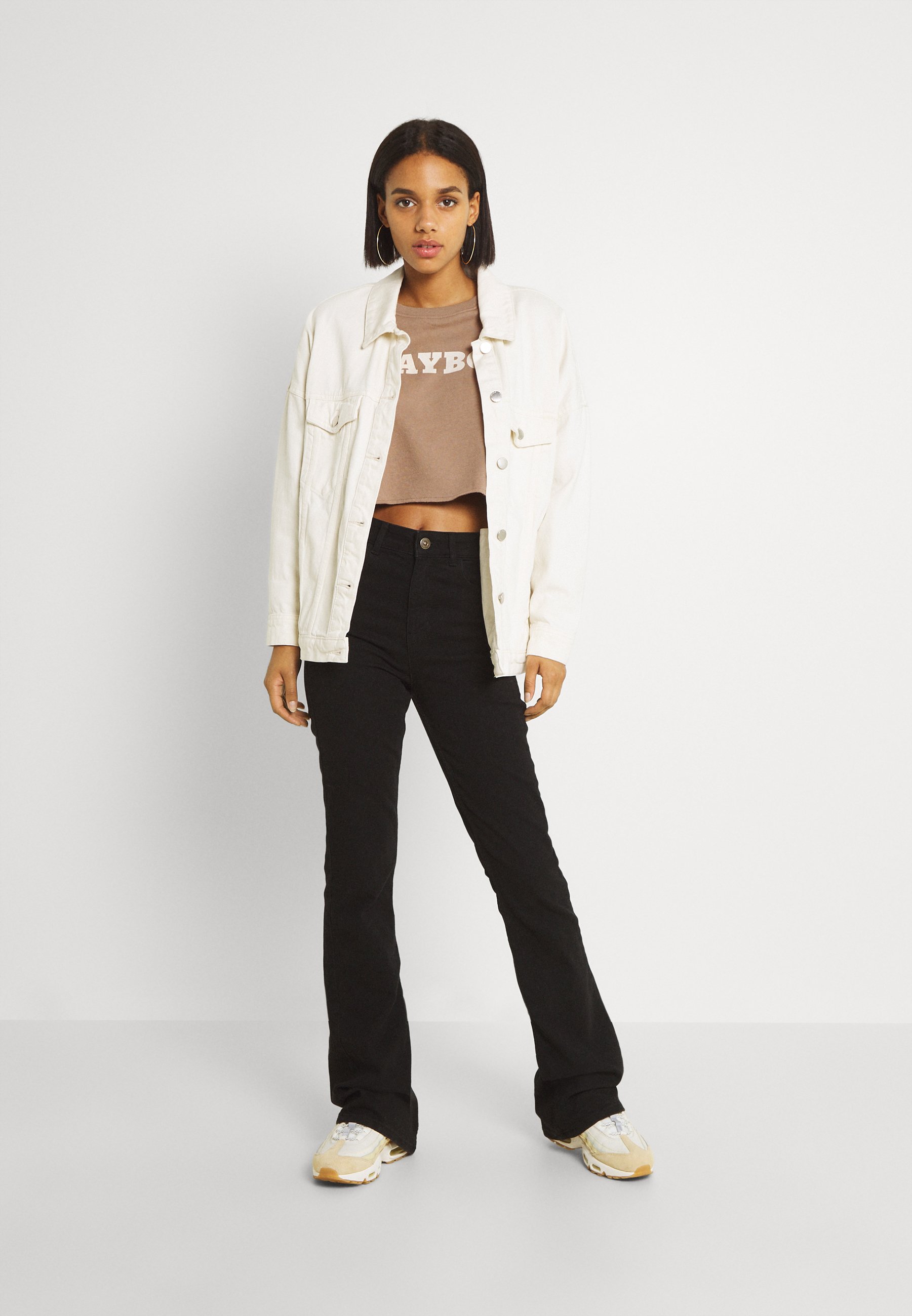 Women PLAYBOY LOGO CROP - Sweatshirt Women PLAYBOY LOGO CROP - Sweatshirt