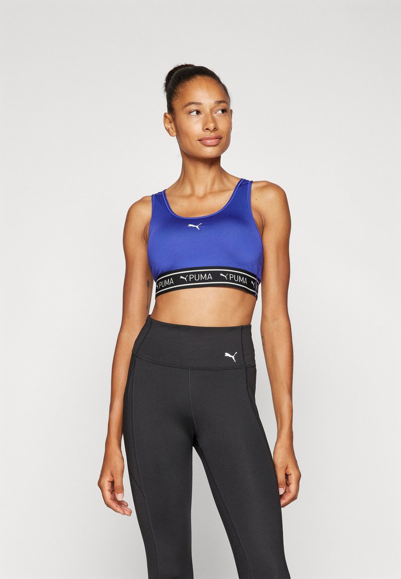 Puma KEEPS BRA - Sport-BH mit mittlerer Stützkraft - lapis lazuli