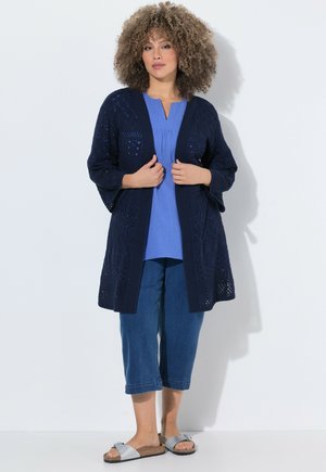 Ulla Popken Strickjacke - marine