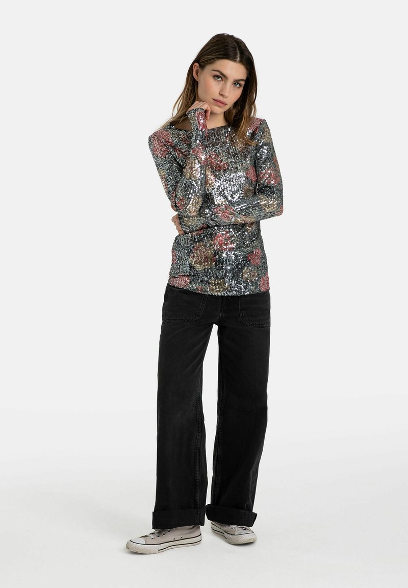 Free People Blouse zwart Free People Blouse zwart