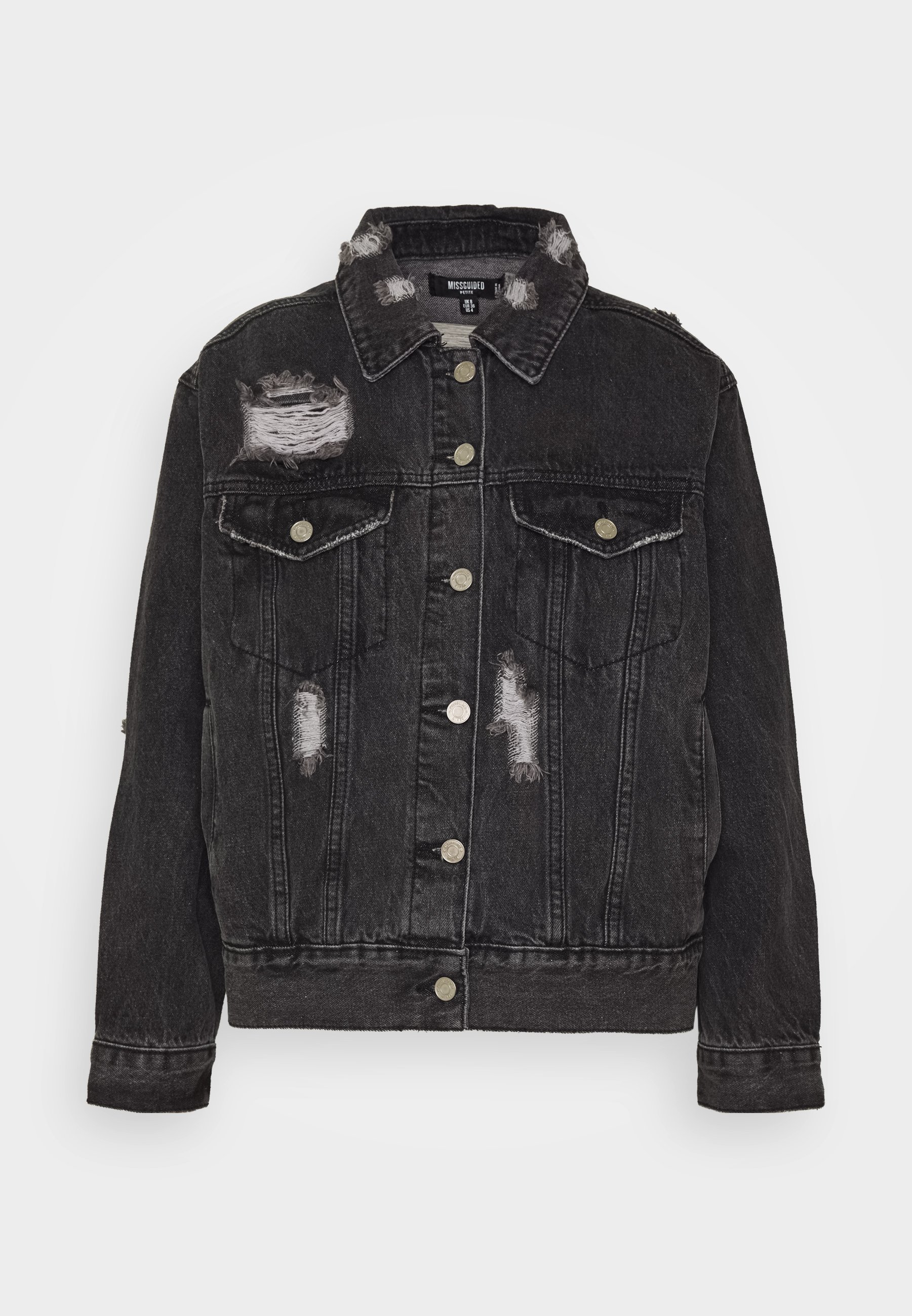 black denim boyfriend jacket