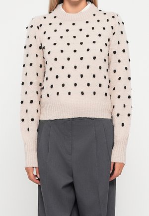 Strickpullover - taupe