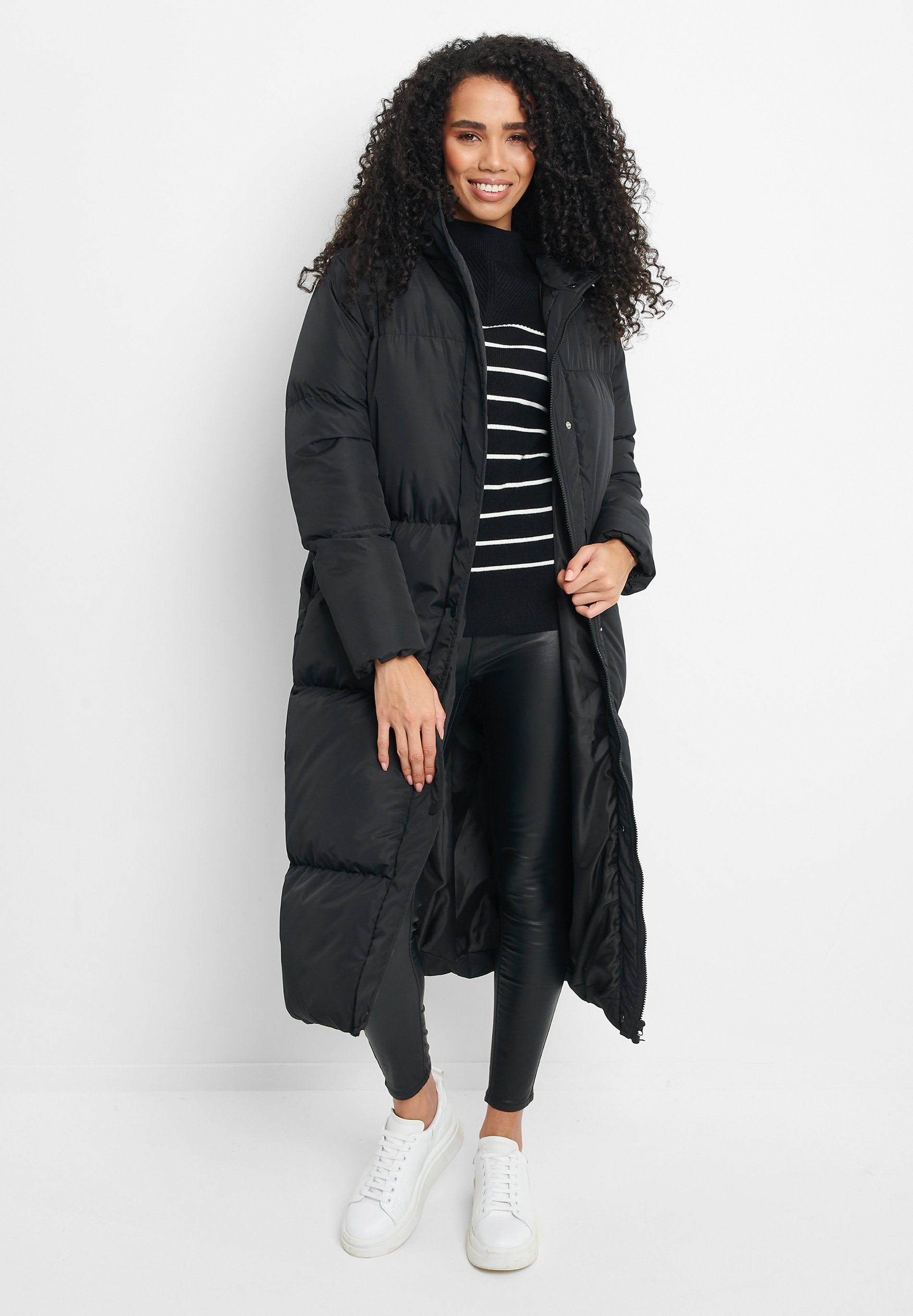 threadbare jodie longline puffer coat