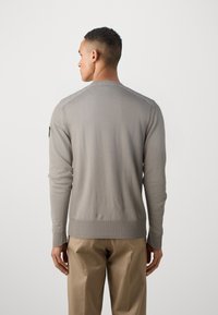 Belstaff KERRIGAN CREW NECK JUMPER - Pulover - chrome grey