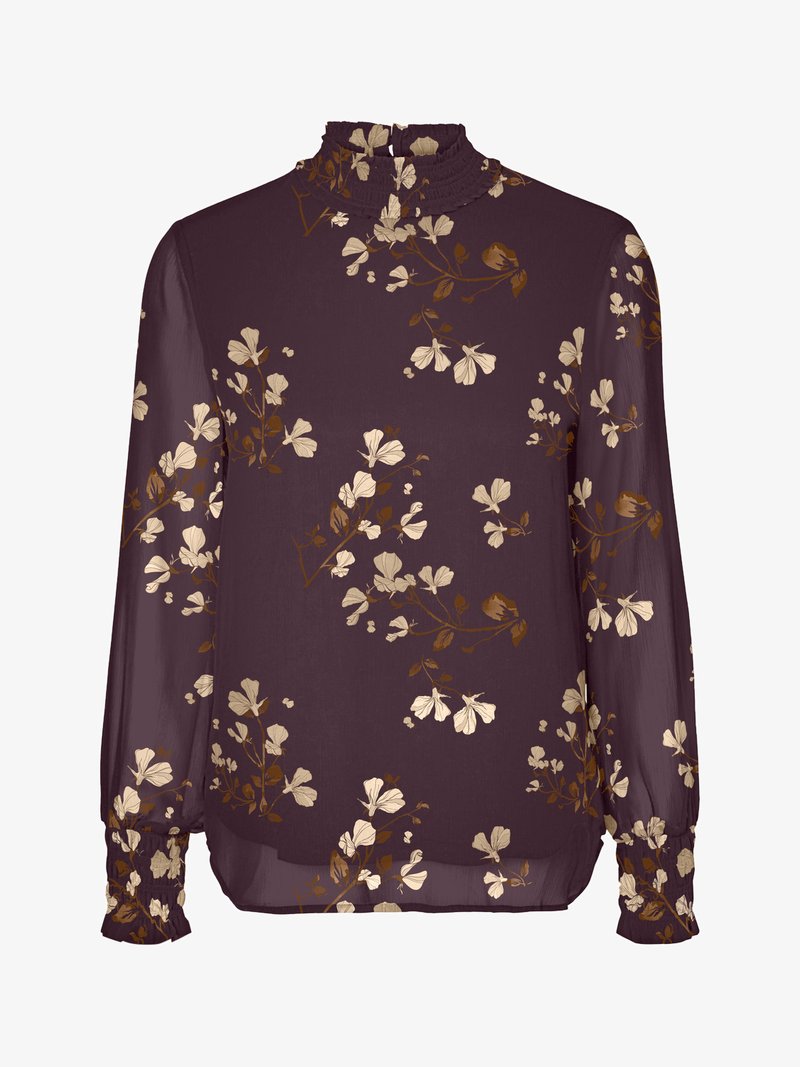 Vero Moda VMSMILLA - Μπλούζα - winetasting/hallie