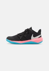 Nike Performance - ZOOM HYPERSPEED COURT SE UNISEX - Rankinio bateliai - black/pink Miniatiūros vaizdas 1