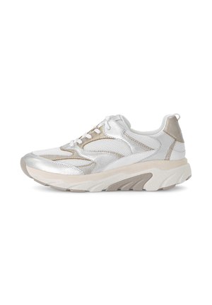 SNEAKERS - Sneakers laag - weiss silber puder