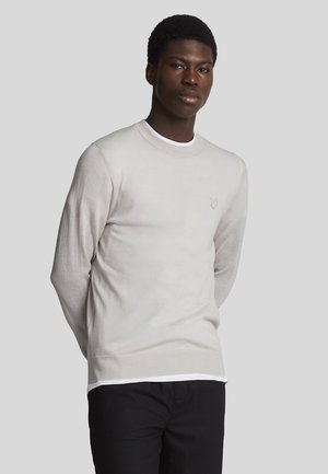 Lyle & Scott TONAL EAGLE CREW NECK  - Maglione - cove