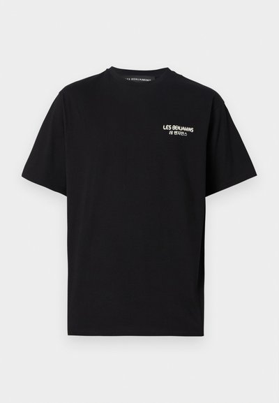 Les Benjamins RELAXED TEE - T-shirts med print - black