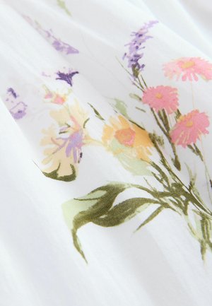 Next PUFF SLEEVE MIDI - Jurk - white ground