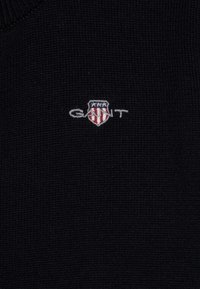 GANT SHIELD ZIP CARDIGAN UNISEX - Kardigán - evening blue