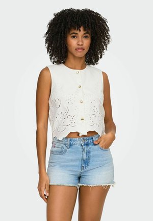 ONLY, SHIRT ONLREYA SHIRT - Blouse - cloud dancer