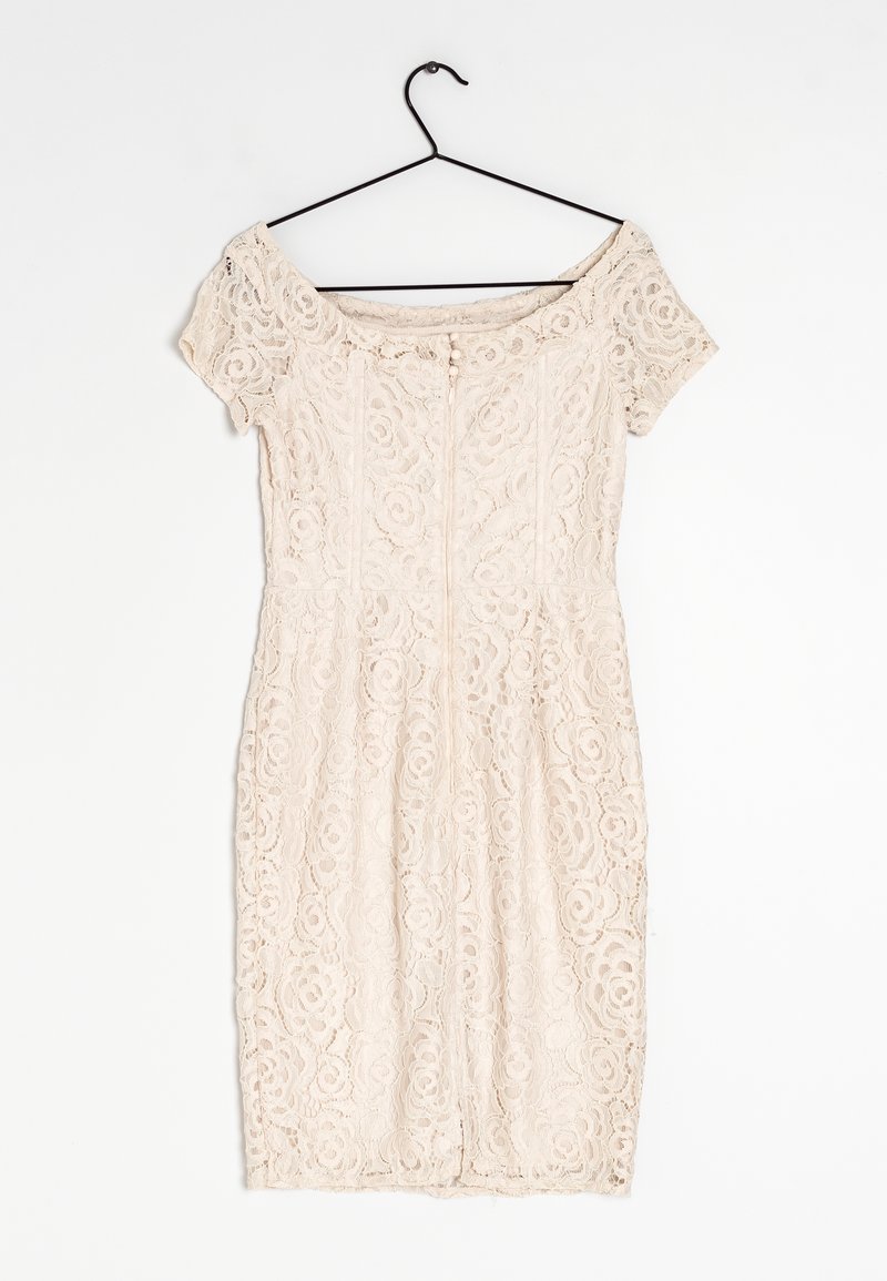 Wallis Shift dress - beige - (Pre-owned) - Zalando Wallis Shift dress - beige - (Pre-owned) - Zalando