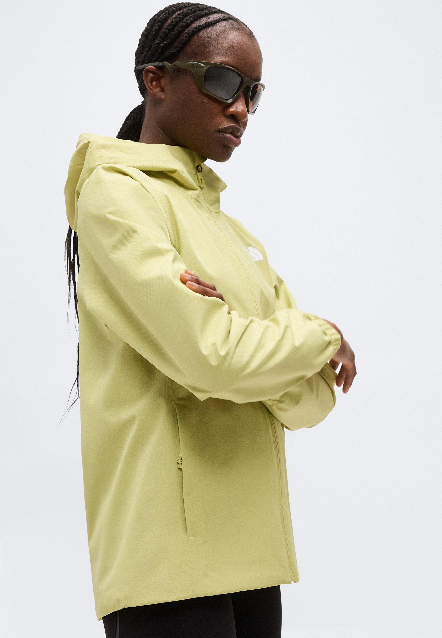 The North Face W QUEST JACKET - Chaqueta Hard shell - pear/verde