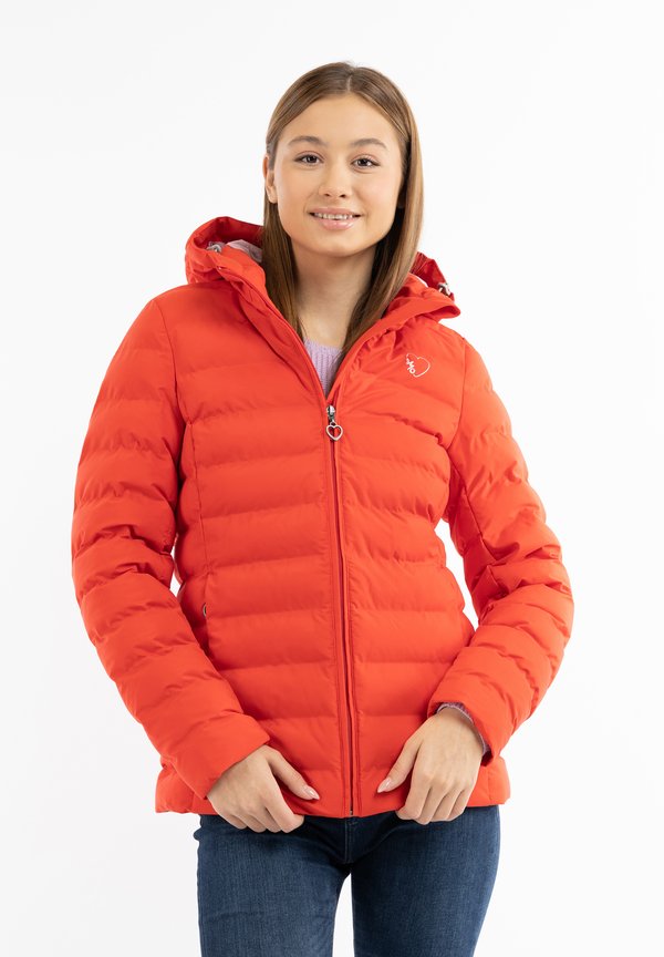 WATTIERTE - Winterjacke - rot