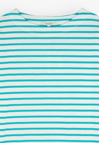 Scalpers STRIPES LABEL - Longsleeve - turquoise stripes