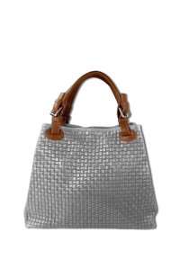 DrachenLeder GEPRÄGTES MUSTER - Sac à main - grau braun