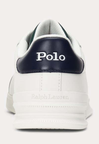 Polo Ralph Lauren HERITAGE COURT II LEATHER SNEAKER UNISEX - Joggesko - white/navy/forest