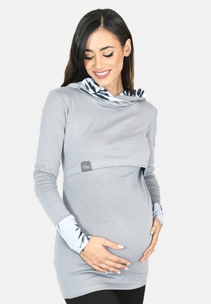 2-in-1 und NELI M007 - Hoodie - light grey
