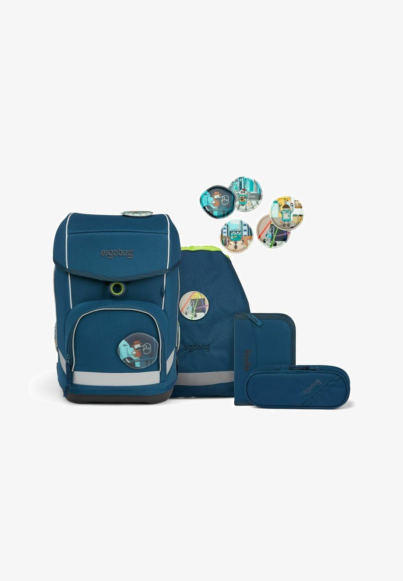 Ergobag HERO-EDITION CUBO SET 5 TEILIG - Schulranzen Set - robotbär